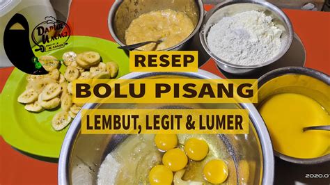 Resep bolu pisang 5 telur: Resep Kue Bolu Pisang Paling Simpel Tapi Enak Dan Lembut ...