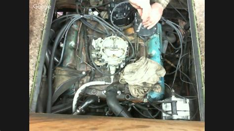 Top end is off (mostly). GMC RV top end rebuild. Finishing up top end. - YouTube