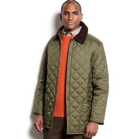 Barbour Liddesdale Quilted Jacket In Green For Men Lyst