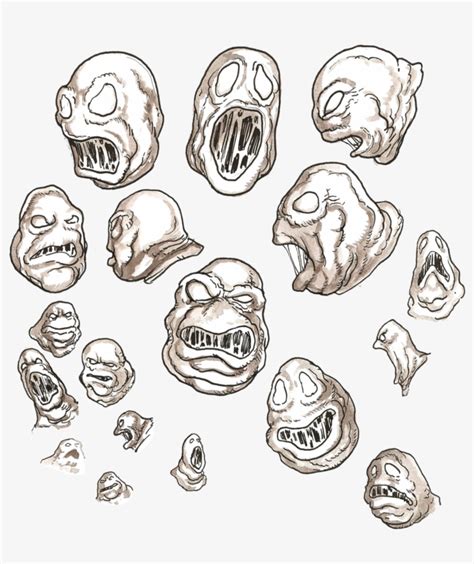 The Best 12 Face Creepy Easy Scary Drawings Setiait