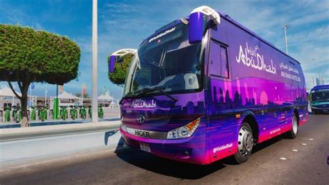 Visit Abu Dhabi Shuttle Bus Service Is Free To Top Attractions In Abu Dhabi