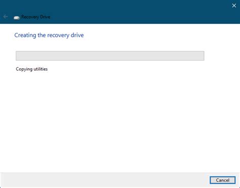 How To Create A Windows 10 Usb Recovery Drive Gear Up Windows