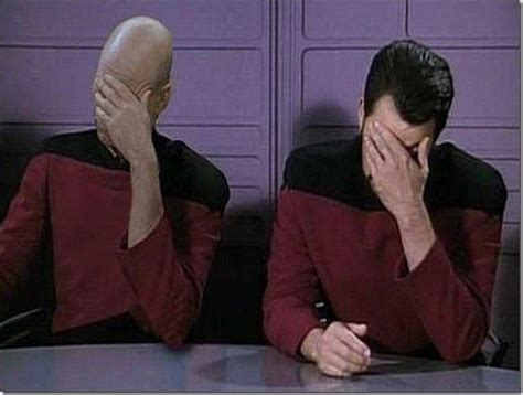 Star Trek Double Facepalm Blank Template Imgflip