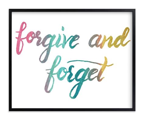 Forgive And Forget Wall Art Prints By Ramoncita Rallos Aticnomar Minted