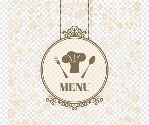 Menu logo, Cafe Menu Chef Bistro Restaurant, Restaurant menu, food, hat