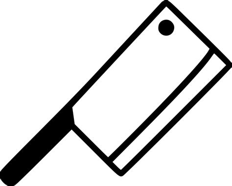 Cleaver Svg Png Icon Free Download 555992 Onlinewebfontscom