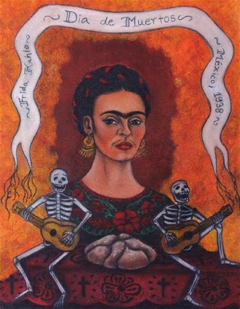 Frida Kahlo Dia De Muertos 1938 Drawing