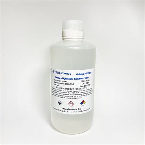 10m Sodium Hydroxide Naoh Solution Tribioscience