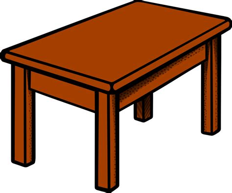 Download Table Furniture Wooden Royalty Free Vector Graphic Pixabay