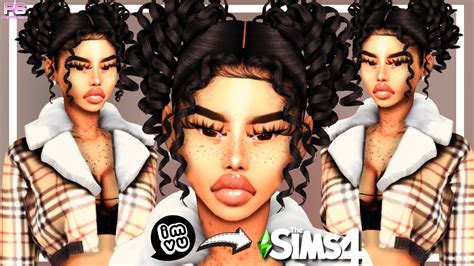 Attempting To Make A Imvu Avatar In The Sims 4 Cc Folder And Sim