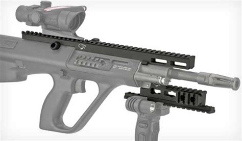 Steyr Arms Usa Adds M Lok Rail Systems To Its Aug Accessory Firearms News