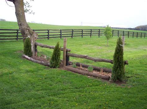 Simple Diy Cross Country Option Cross Country Jumps Horse Jumping