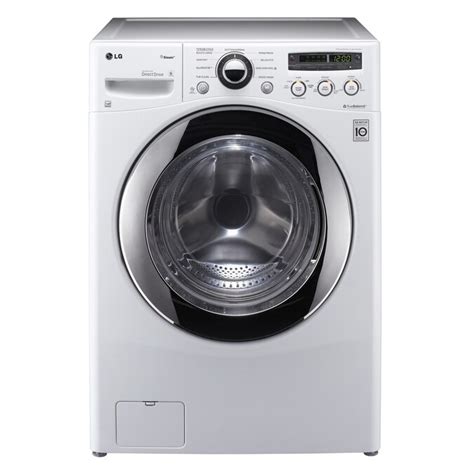 Lg 36 Cu Ft High Efficiency Stackable Steam Cycle Front Load Washer