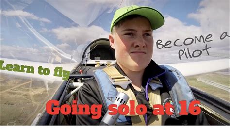 Glider Pilot Licence At 16 Youtube