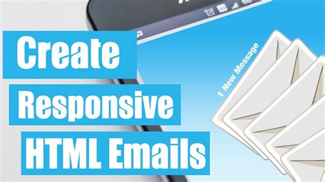 How To Create A Responsive Html Email Template Youtube