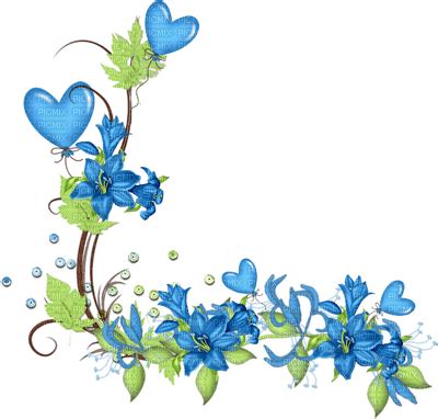 Fragrant purple flower spikes that keep the deer away. bleu fleur coeur deco blue flower border - PicMix