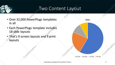 Powerpoint Template 3d Representation Of Contemporary Building On