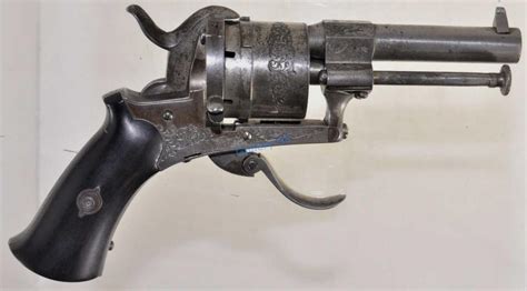 Belgian Pinfire Revolver 75mm 157