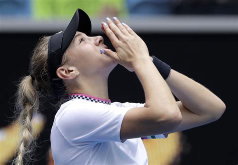 All Of 17 Amanda Anisimova Of U S Scores Upset At Australian Open The Spokesman Review