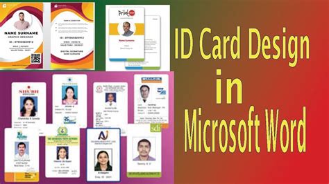 We make the id card design wholeheartedly, find the best design for your business. how to make ID card Design in MS Word নিজেই বানিয়ে ফেলুন নিজের আইডি কার্ড 2019 | OfficeTutes.com