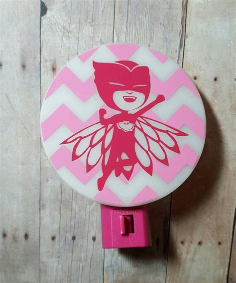 Owlette Led Night Light Pj Party Masks Bedroom Decor Makes A
