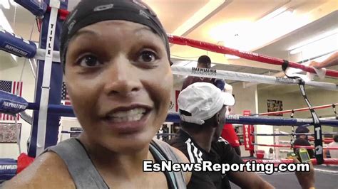 Larisa Rivas Roger Mayweather Works Harder Than Fighters Youtube