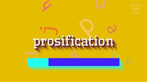 How To Say Prosification High Quality Voices Youtube