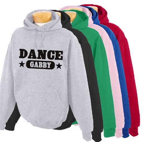 Personalized Dance Sweatshirt Personalized Dance Hooded Sweatshirt