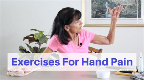 Hand Exercises For Arthritis Neuropathy And Injuries Youtube