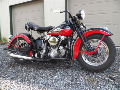 Buy 1941 Harley Davidson Knucklehead Fl Motorcycle On 2040 Motos