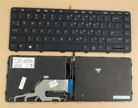 Replacement Backlit Keyboard With Frame For Hp Probook 430