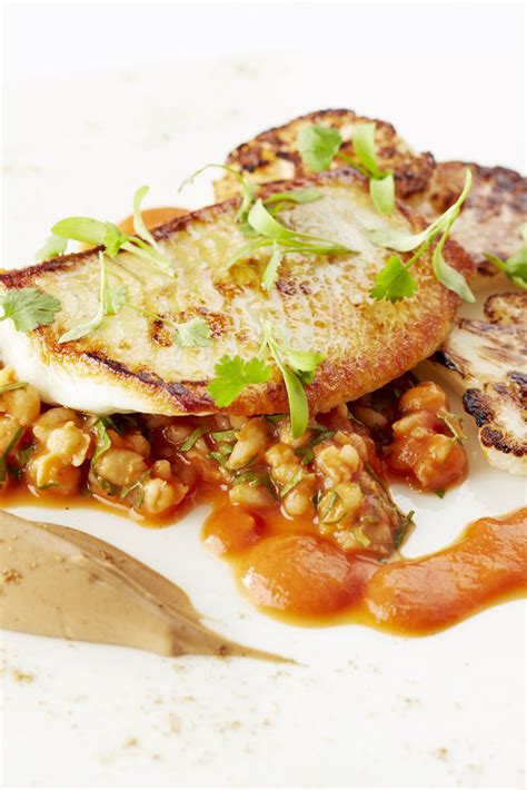 Turbot With Pearl Barley Recipe Great British Chefs