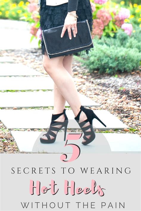 Secrets And Hacks To Help Wear High Heels With Out The Pain
