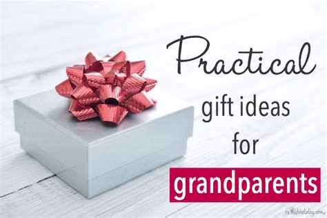 Hundreds of the best gift ideas under $30. Practical gift ideas for grandparents