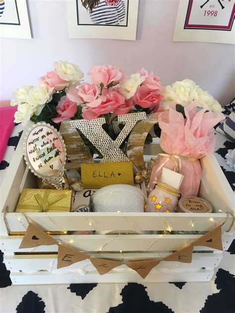 CU Boulder Alpha Chi Omega big/little week gift basket | Big little