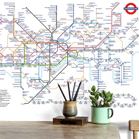 London Tube Map Poster