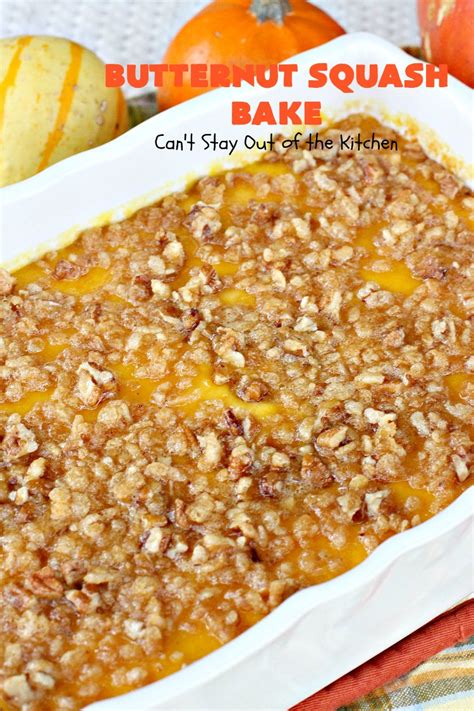 Roasted butternut squash & feta pie. Butternut Squash Bake - Can't Stay Out of the Kitchen
