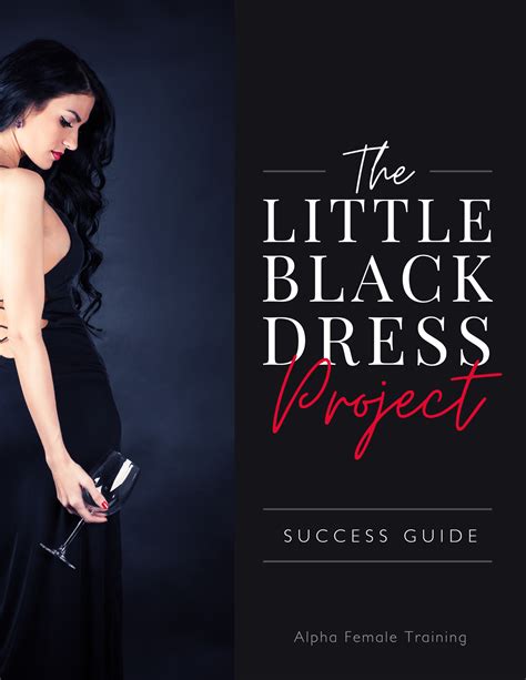 The Little Black Dress Project Alpha Female Training