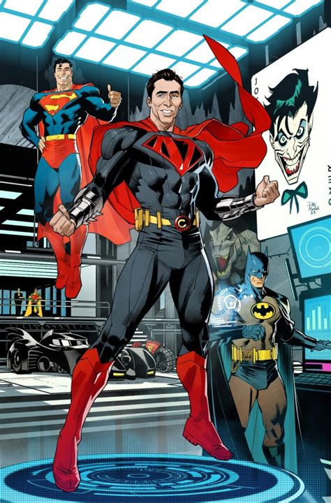 Batmansuperman Worlds Finest 19 Cover Features Nicolas Cages