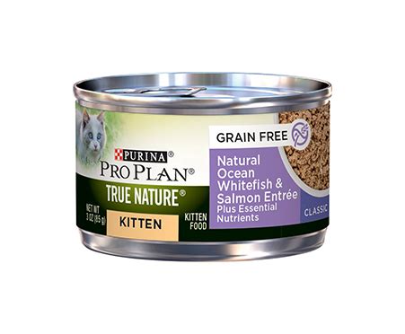 Our list ranks 10 of the most prominent wet and dry cat foods made by purina, and shows you. Purina Pro Plan True Nature Natural Ocean Whitefish ...