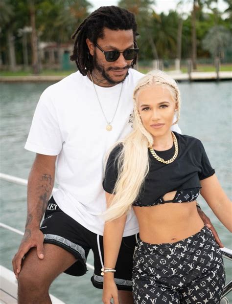 Who Is Derrick Roses Girlfriend Alaina Anderson The Us Sun