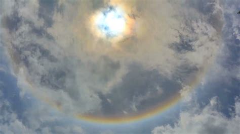 Whats That Ring Around The Sun Sun Halo Youtube