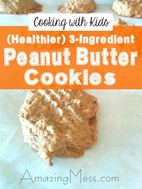 If you're a peanut butter fiend (or you have a peanut butter fiend in the family), then you're going to flip for this simple recipe that's been right under our noses. 3-Ingredient Peanut Butter Cookies (Healthier Version ...