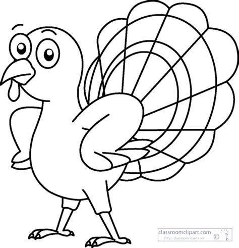 53 Free Turkey Clipart Black And White