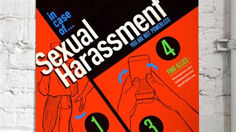 The New Restaurant Psa Poster How To Deal With Sexual Harassment