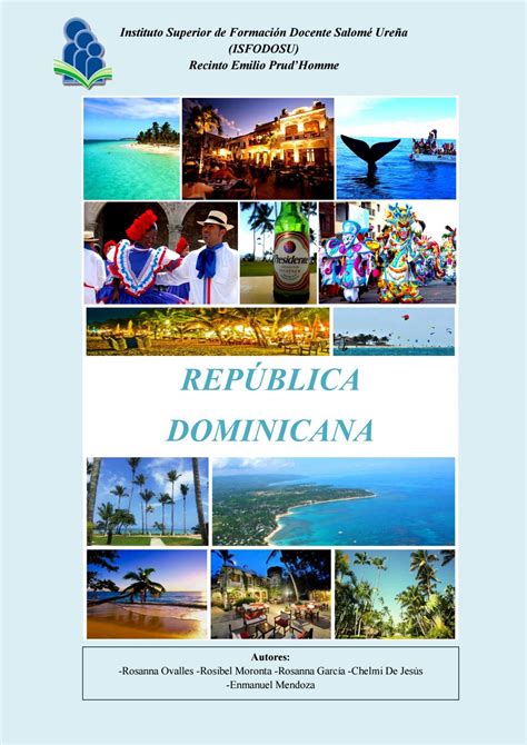 Guía Turística De República Dominicana By Rosanna Ovalles Issuu