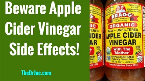 Apple Cider Vinegar Side Effects Right Use Of Apple Cider Vinegar 5