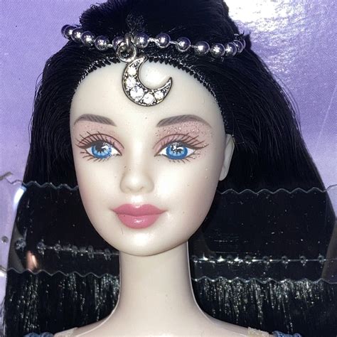 Barbie Midnight Moon Princess Celestial Collection Doll Mattel Long