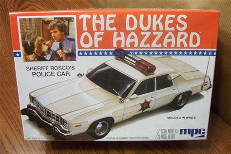 Mpc The Dukes Of Hazard Sheriff Roscos Police Car 1 25 Scale Model Kit