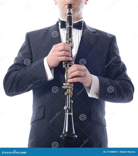 Playing The Clarinet Royalty Free Stock Images Image 27198869